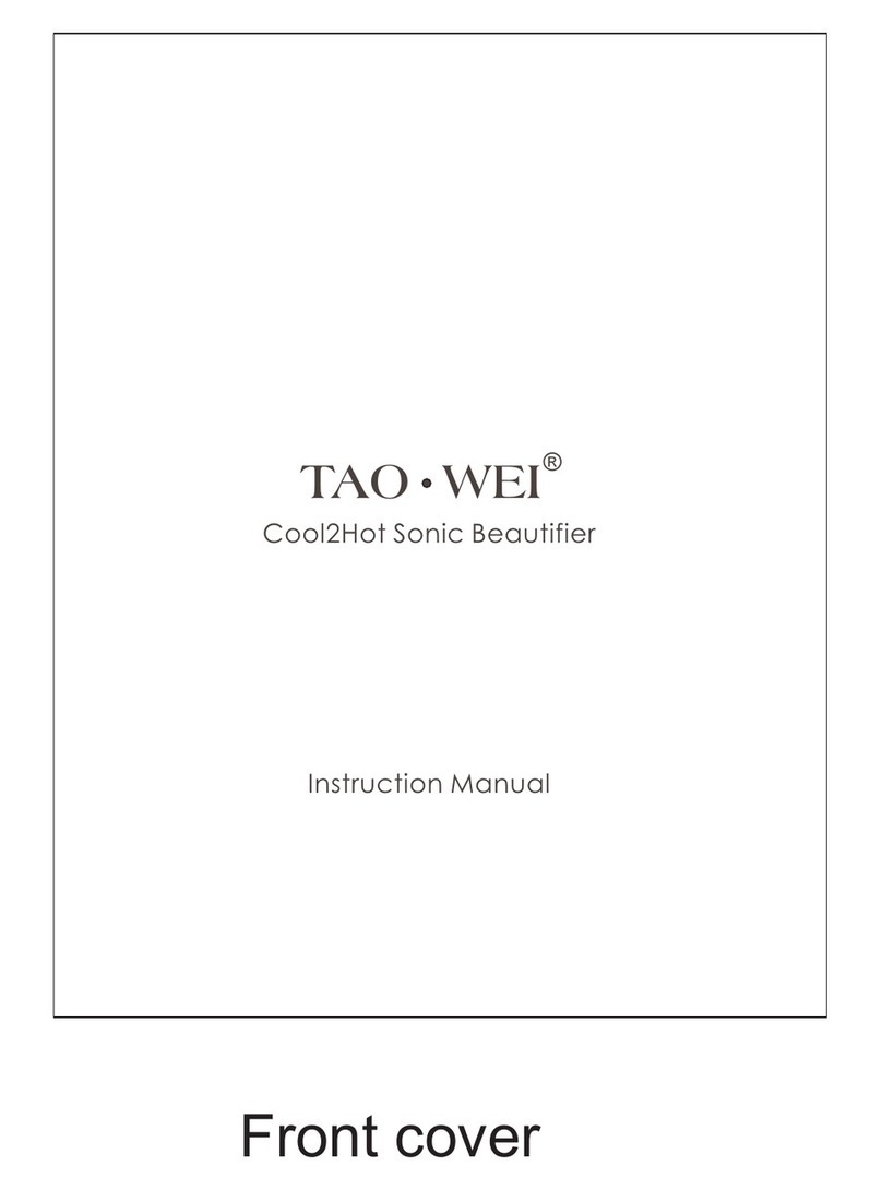 TAO-WEI Cool2Hot Sonic Beautifier instruction manual