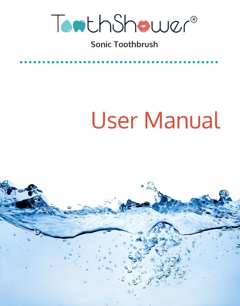 ToothShower RLT 222 user manual ToothShower RLT 222 user manual