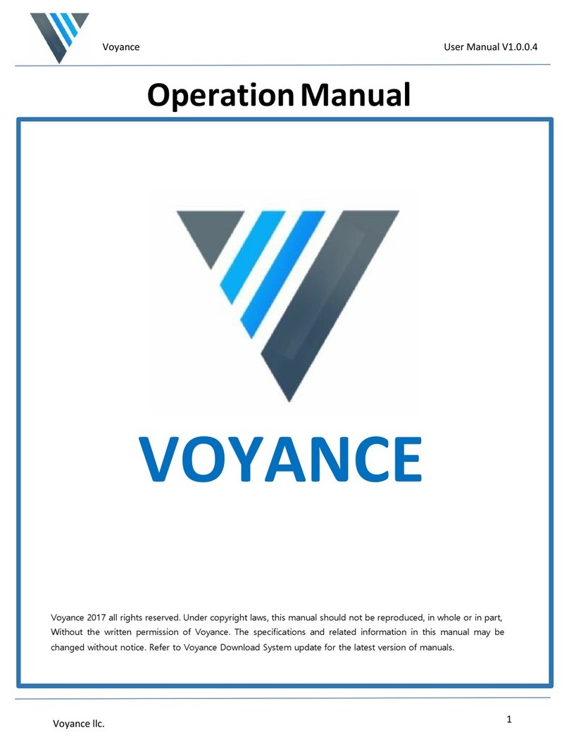 Medicatech Voyance Operation manual