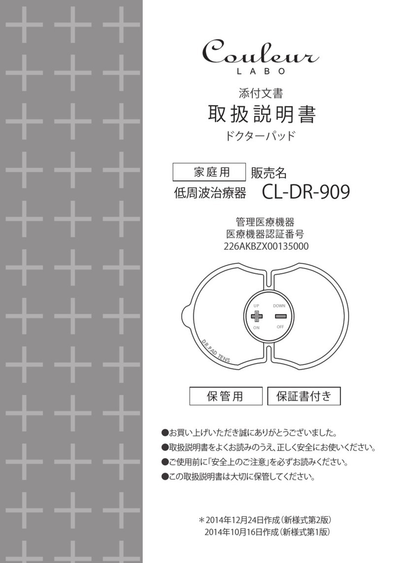 Couleur LABO CL-DR-909 instruction manual Couleur LABO CL-DR-909 instruction manual