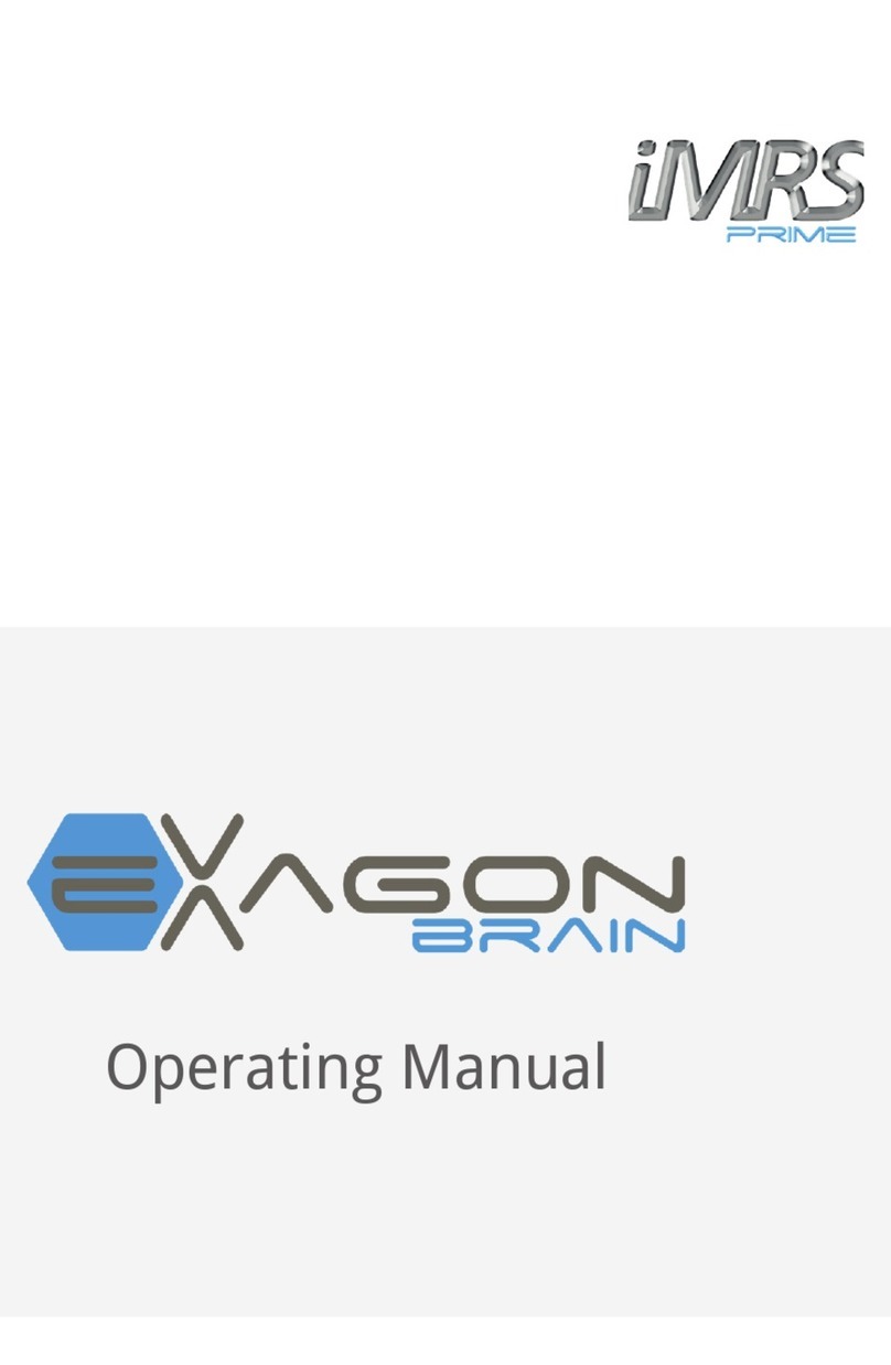 iMRS PRIME Exagon Brain operating manual