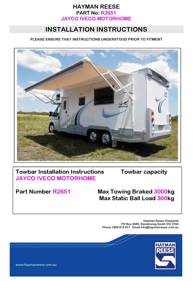 Hayman Reese R2651 User manual