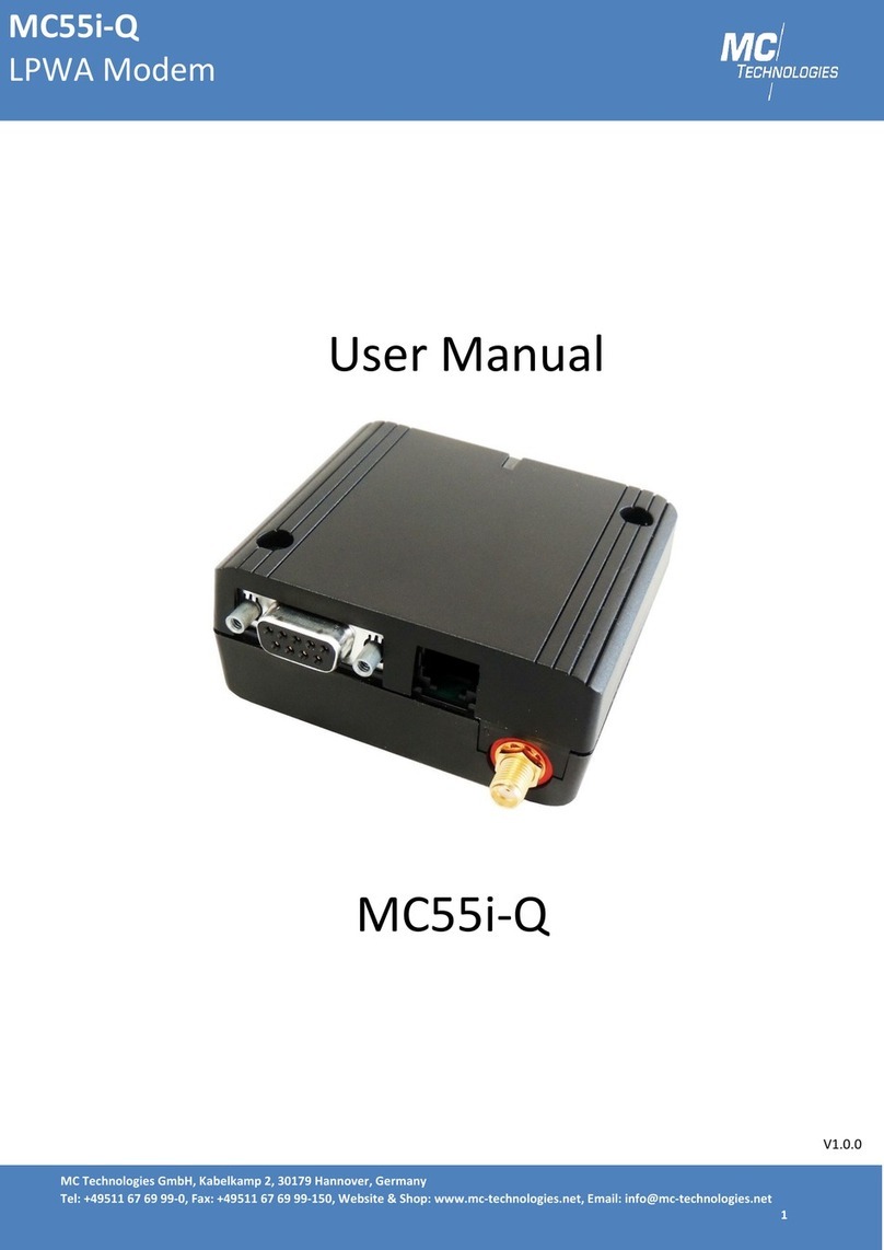 MC Technologies MC55i-Q user manual