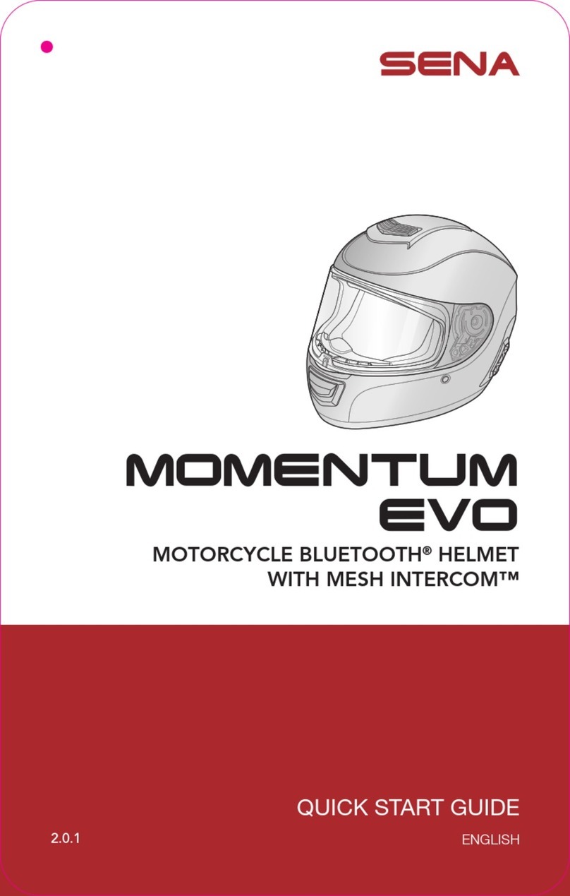 Sena MOMENTUM EVO quick start guide