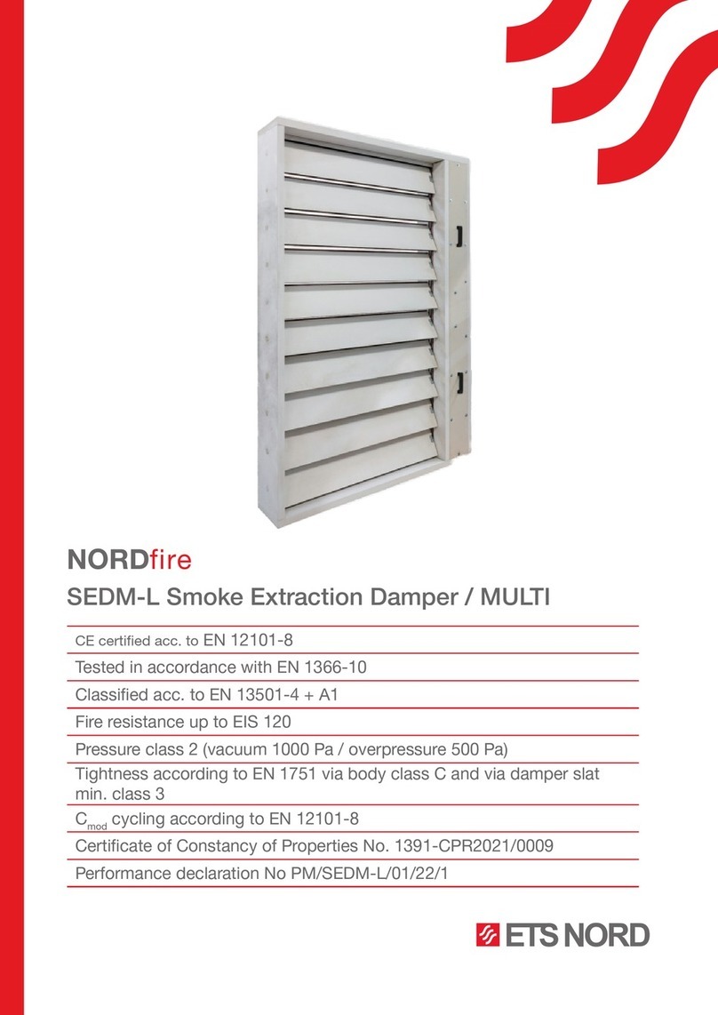 ETS NORD NORDfire SEDM-L manual