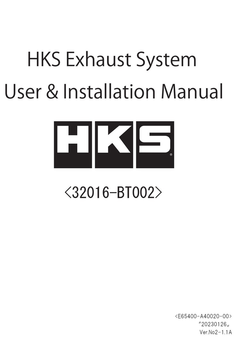 HKS 32016-BT002 User & installation manual