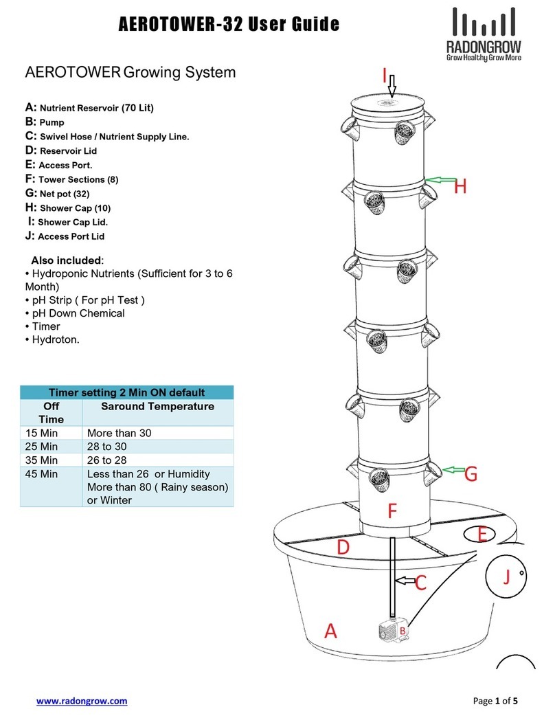 Radongrow AEROTOWER-32 user guide