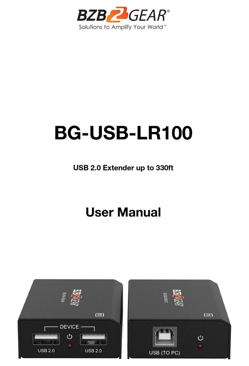 BZB Gear BG-USB-LR100 user manual