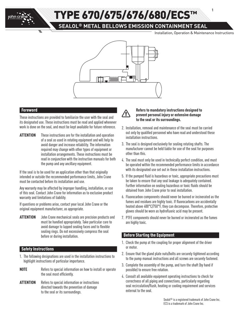 John Crane SEALOL 670 Guide