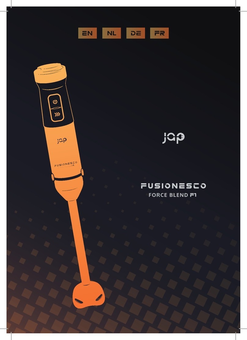 JAP Fusionesco Force Blend F1 F-FB-F1 User manual