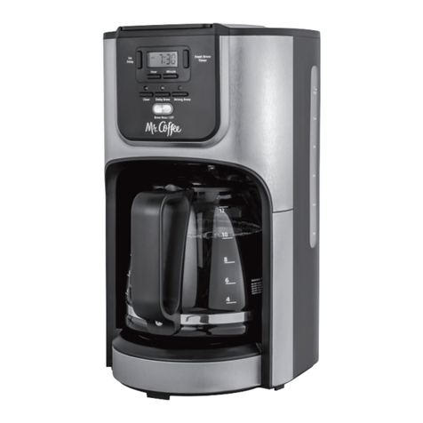 Mr. Coffee JPX37-R Series User manual Mr. Coffee JPX37-R Series User manual