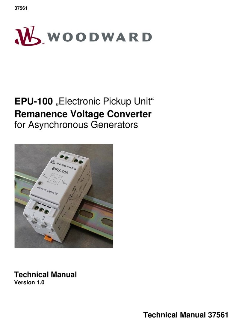 Woodward EPU-100 Technical manual