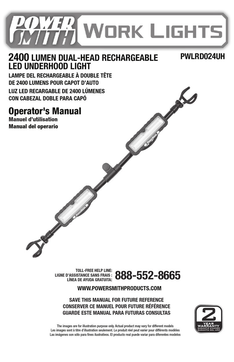 PowerSmith PWLRD024UH User manual