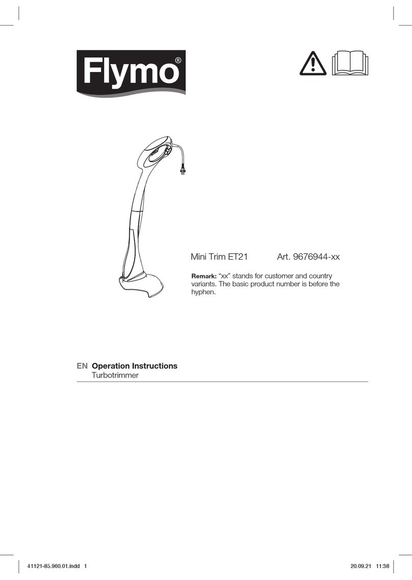 Flymo Mini Trim ET21 Operation instructions