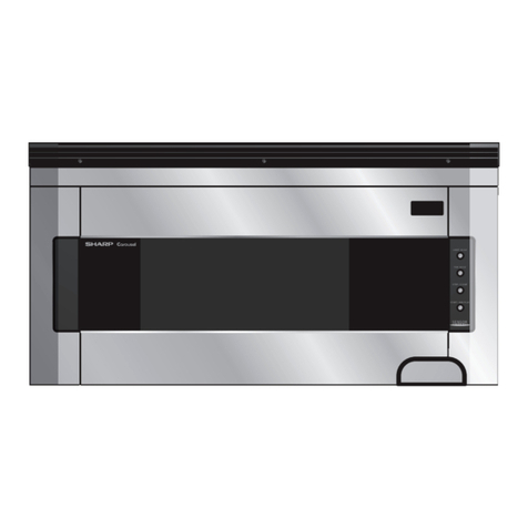 Sharp Carousel R1514TY User manual