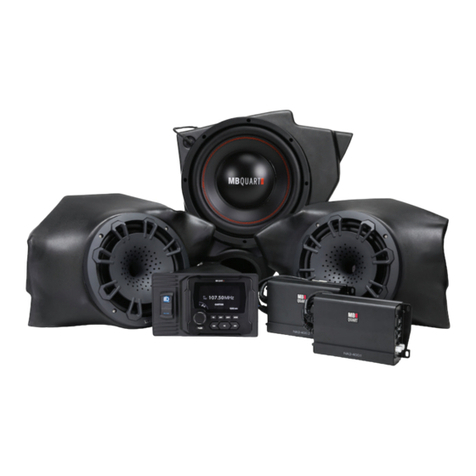 MB QUART MB QUART Stage 3 MBQR-STG3-2 installation manual