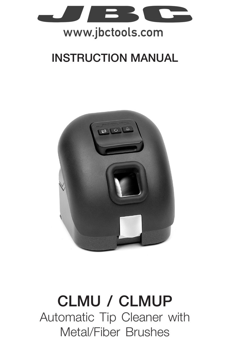 jbc CLMU instruction manual