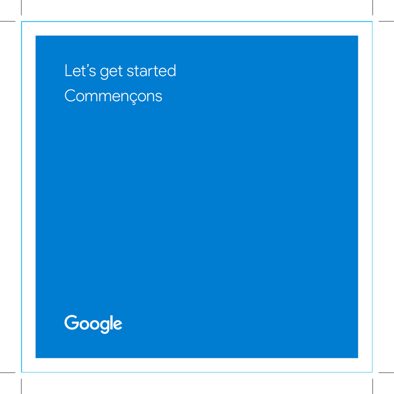 Google Wifi point quick start guide
