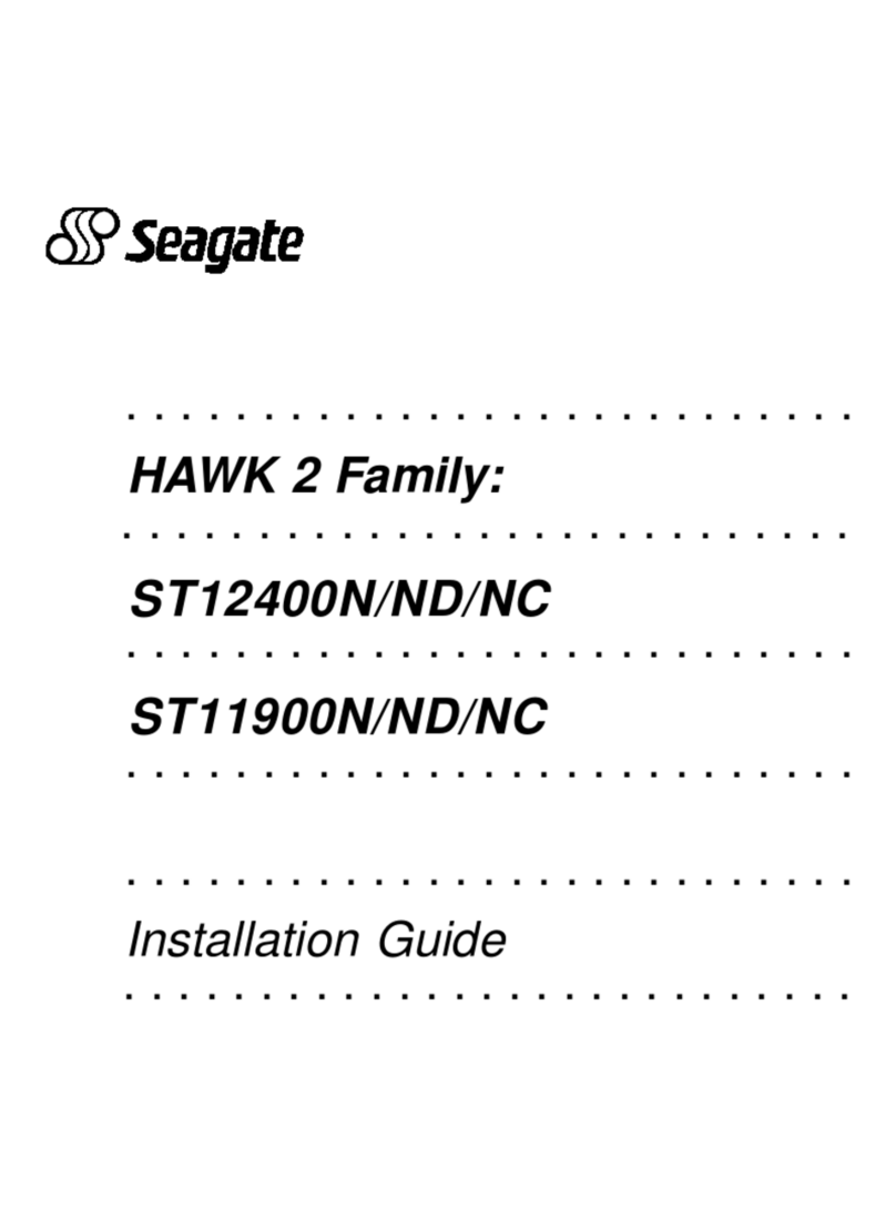 Seagate Hawk 2 ST12400N User manual Seagate Hawk 2 ST12400N User manual