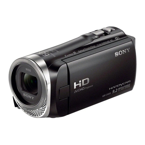 Sony HDR-CX450 User manual