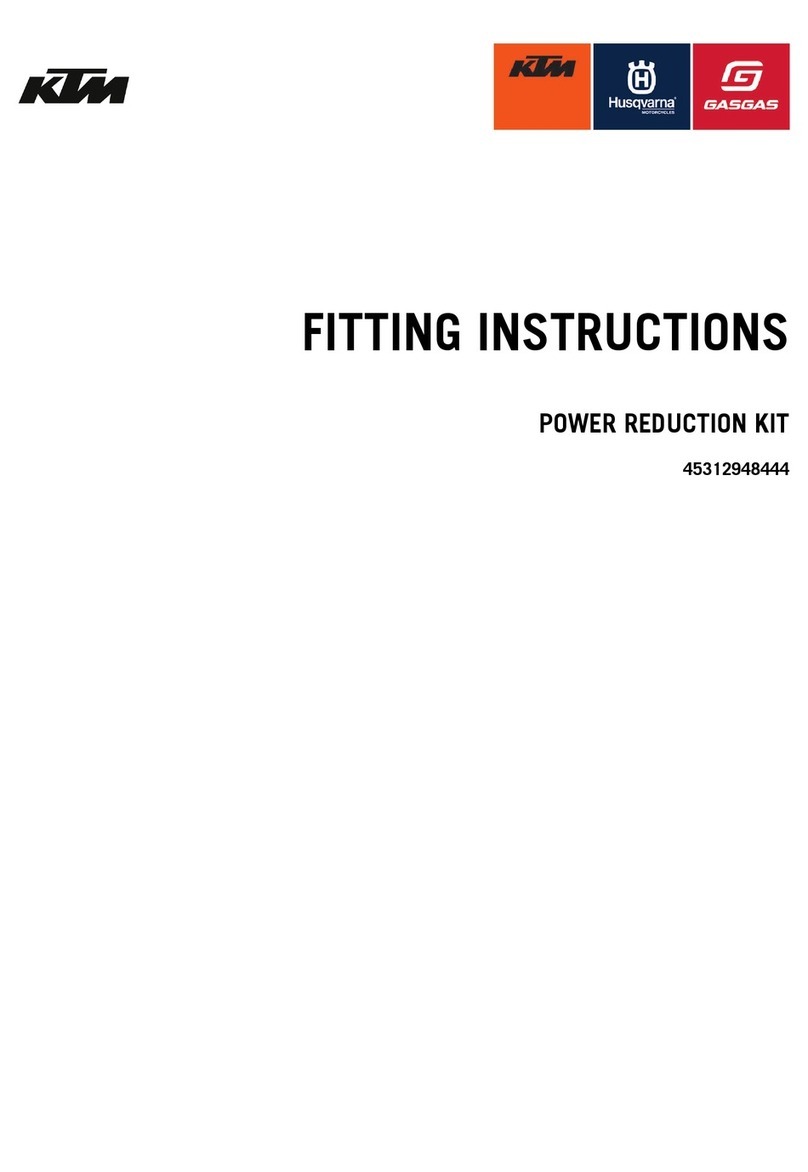 KTM 45312948444 Fitting instructions