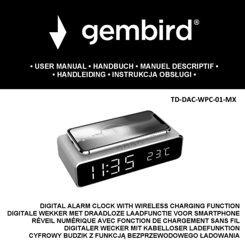 Gembird TD-DAC-WPC-01-MX user manual