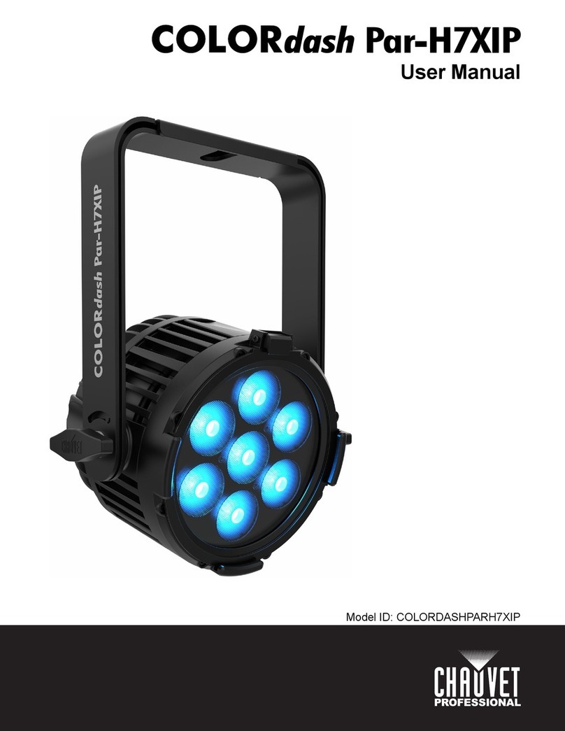 Chauvet Professional COLORdash Par-H7XIP user manual