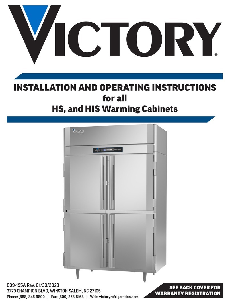 Victory HS Installation and operating instructions