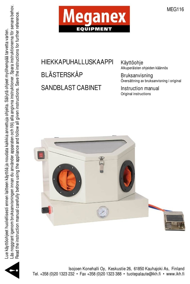 Meganex MEG116 instruction manual