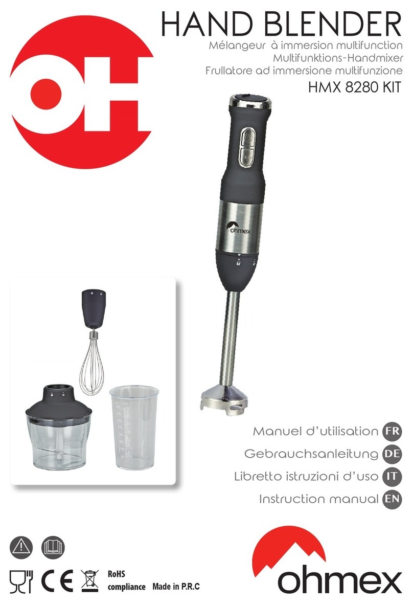 ohmex HMX 8280 KIT User manual