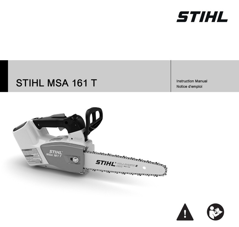 Stihl MSA 161 T User manual
