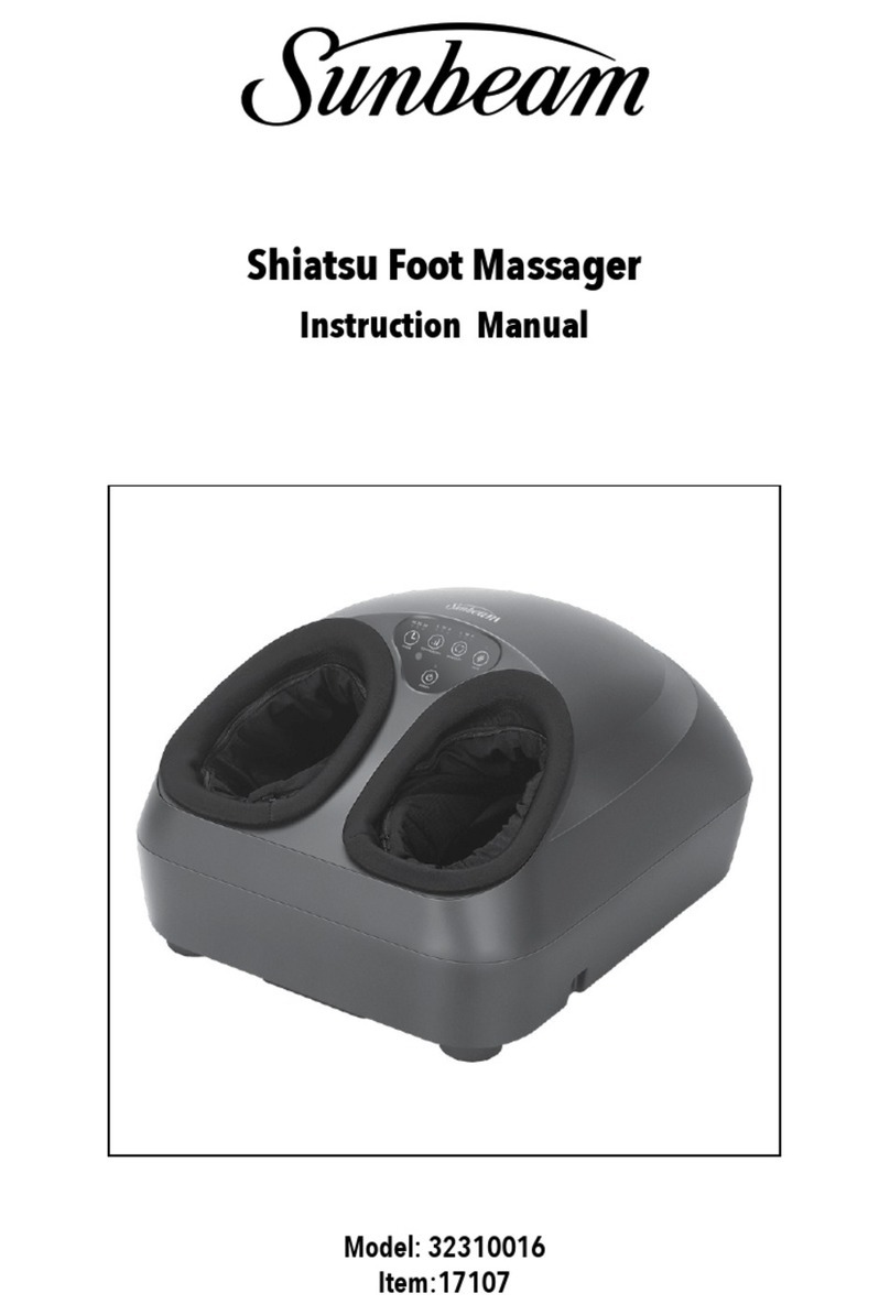 Sunbeam 32310016 User manual