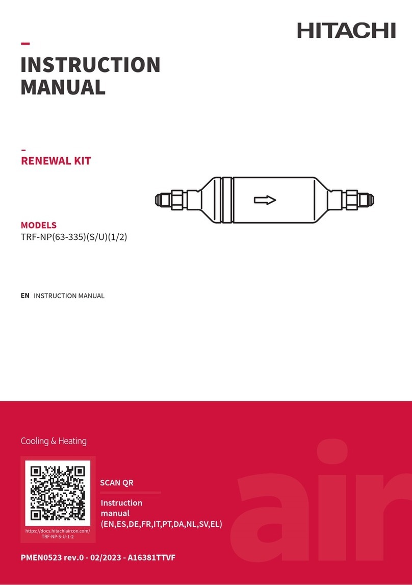 Hitachi TRF-NP63S1 instruction manual