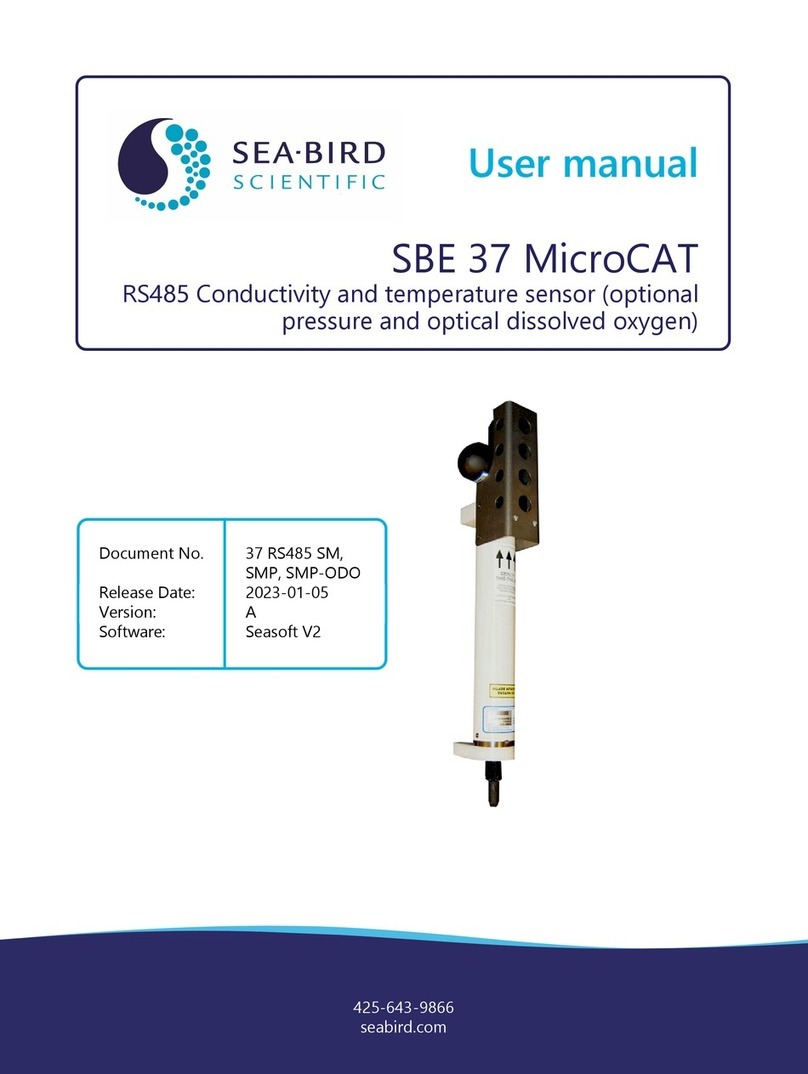 Sea-Bird Scientific SBE 37 MicroCAT user manual