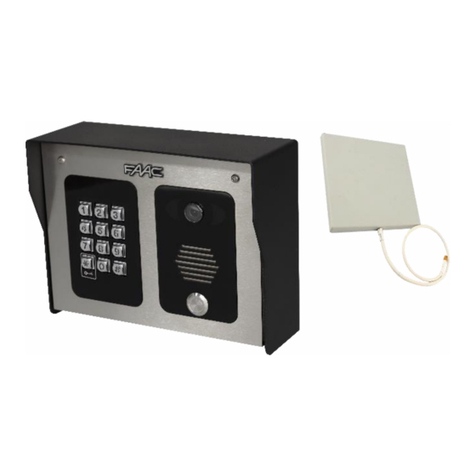 FAAC 4402 installation instructions