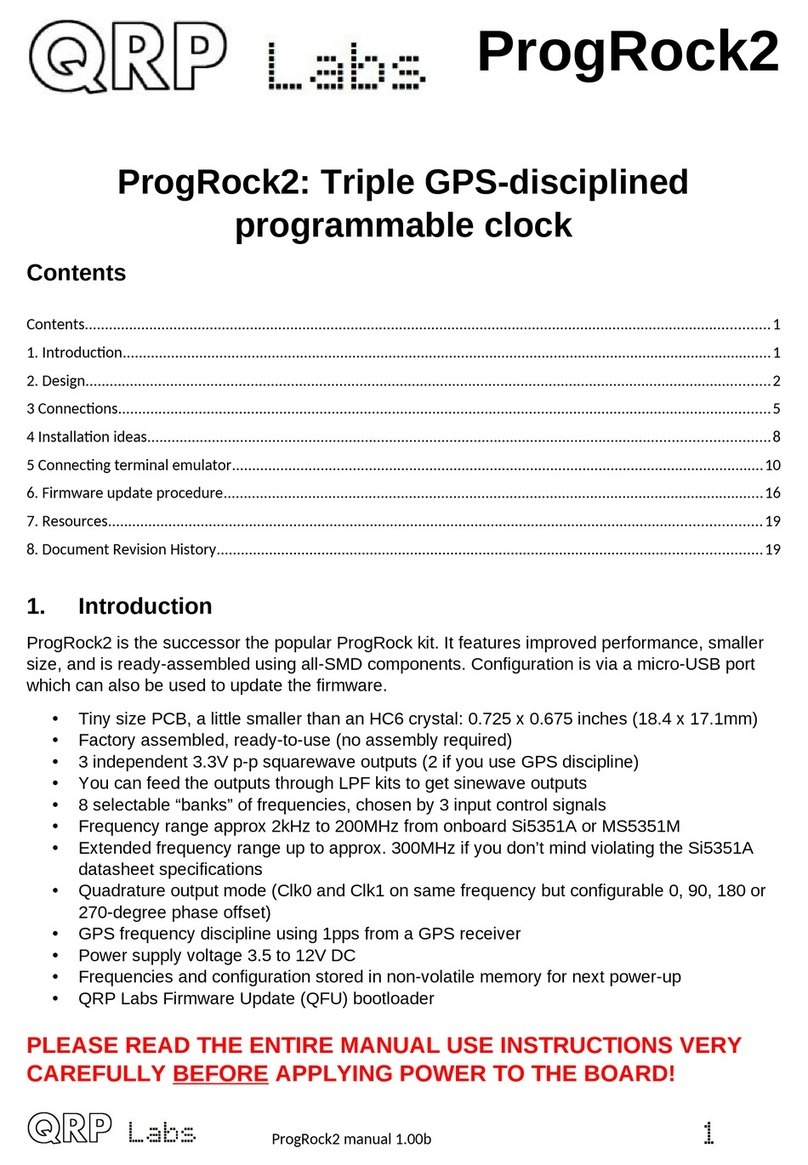 QRP Labs ProgRock2 manual
