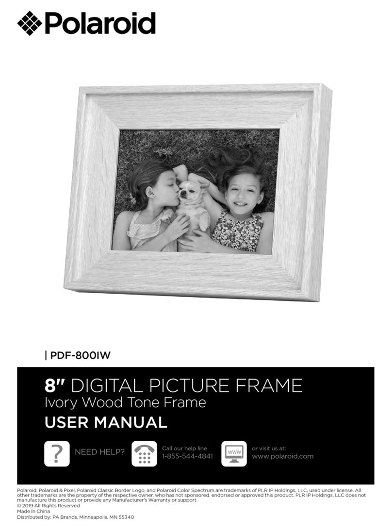 Polaroid PDF-800IW user manual