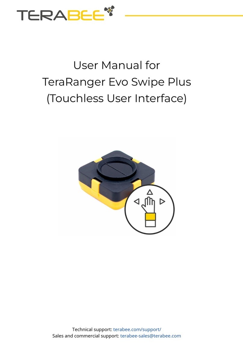 TeraBee TeraRanger Evo Swipe Plus user manual