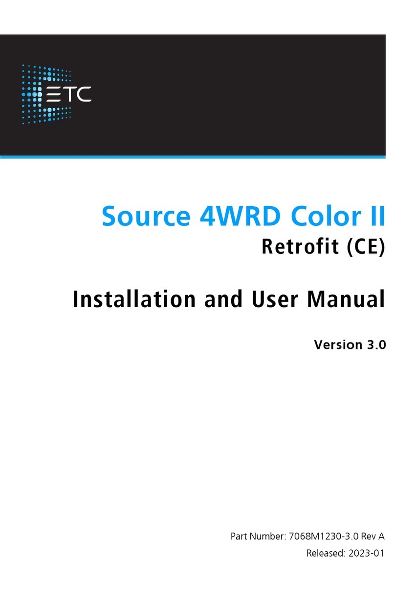 ETC Source 4WRD User manual ETC Source 4WRD User manual