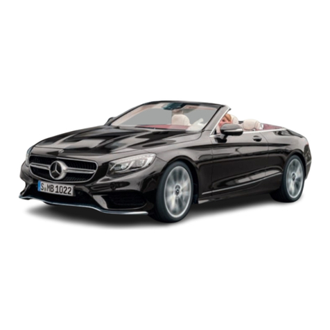 Mercedes-Benz S-Class Cabriolet 2018 owner's manual