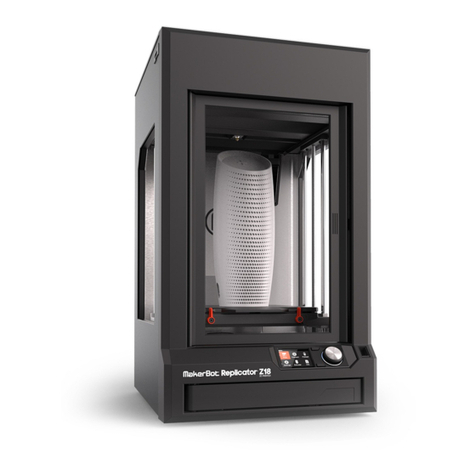 MakerBot Replicator Z18 User manual MakerBot Replicator Z18 User manual