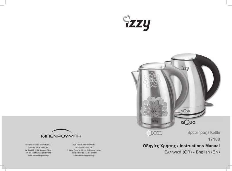izzy DECO instruction manual