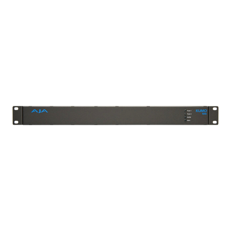 AJA kumo 1616 Installation and operation guide