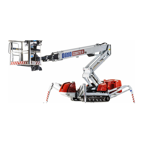 Dino lift DINO 185XTC II User manual Dino lift DINO 185XTC II User manual