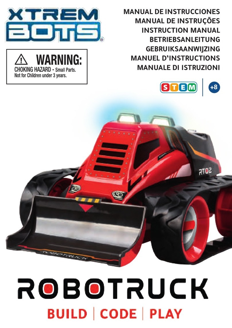 Xtrem Bots ROBOTRUCK XT380971 instruction manual