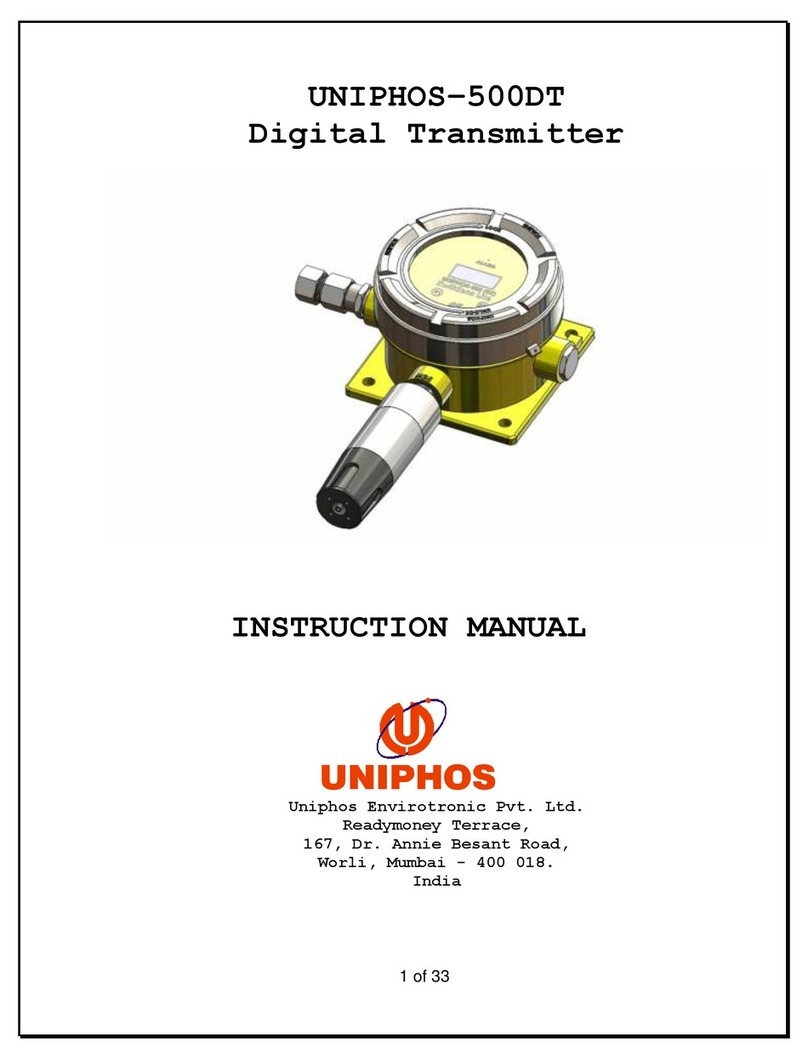 Uniphos 500DT instruction manual