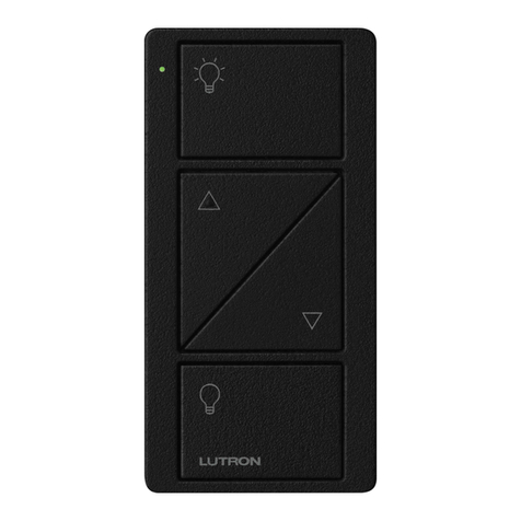 Lutron Electronics Pico PK-2BRL-MAW-L01 quick start guide
