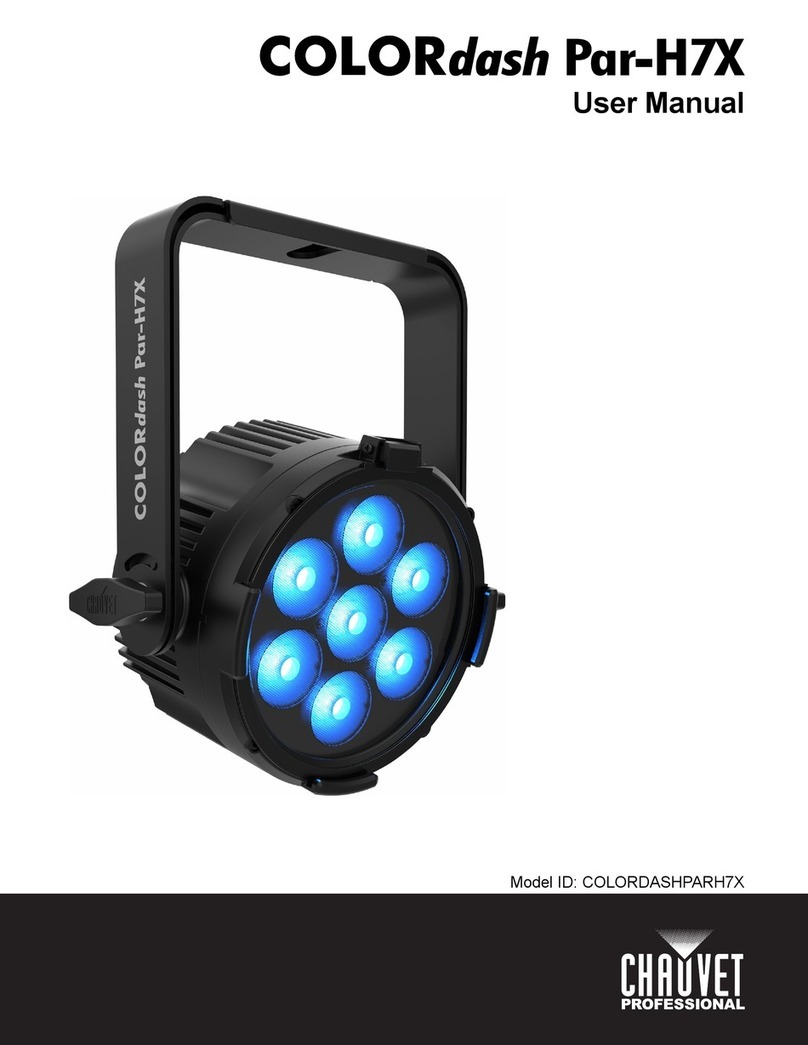 Chauvet Professional COLORdash Par-H7X user manual