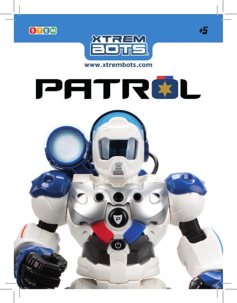 Xtrem Bots PATROL XT380972 instructions