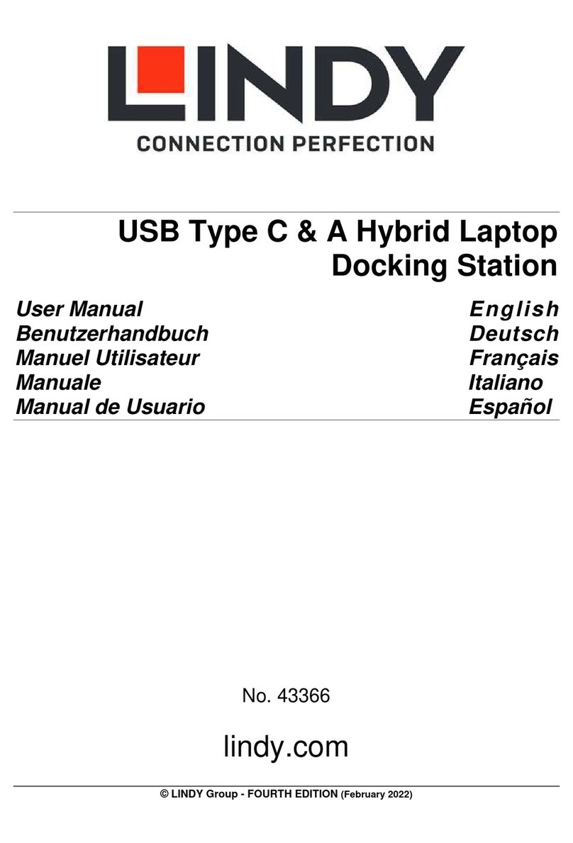 Lindy 43366 User manual